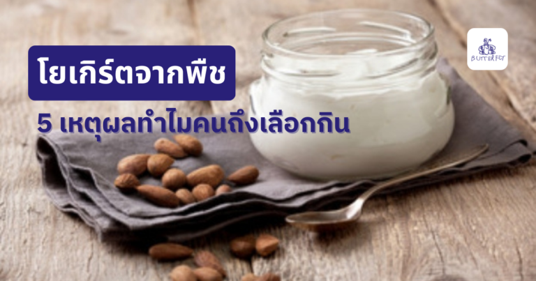 โยเกิร์ตจากพืชมีอะไรบ้าง กับ 5 เหตุผลที่ทำไมคนถึงเลือกกิน